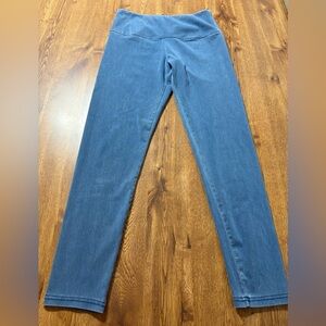 Suave Revolutionary Tummy Control Blue Jeggings Sz. M